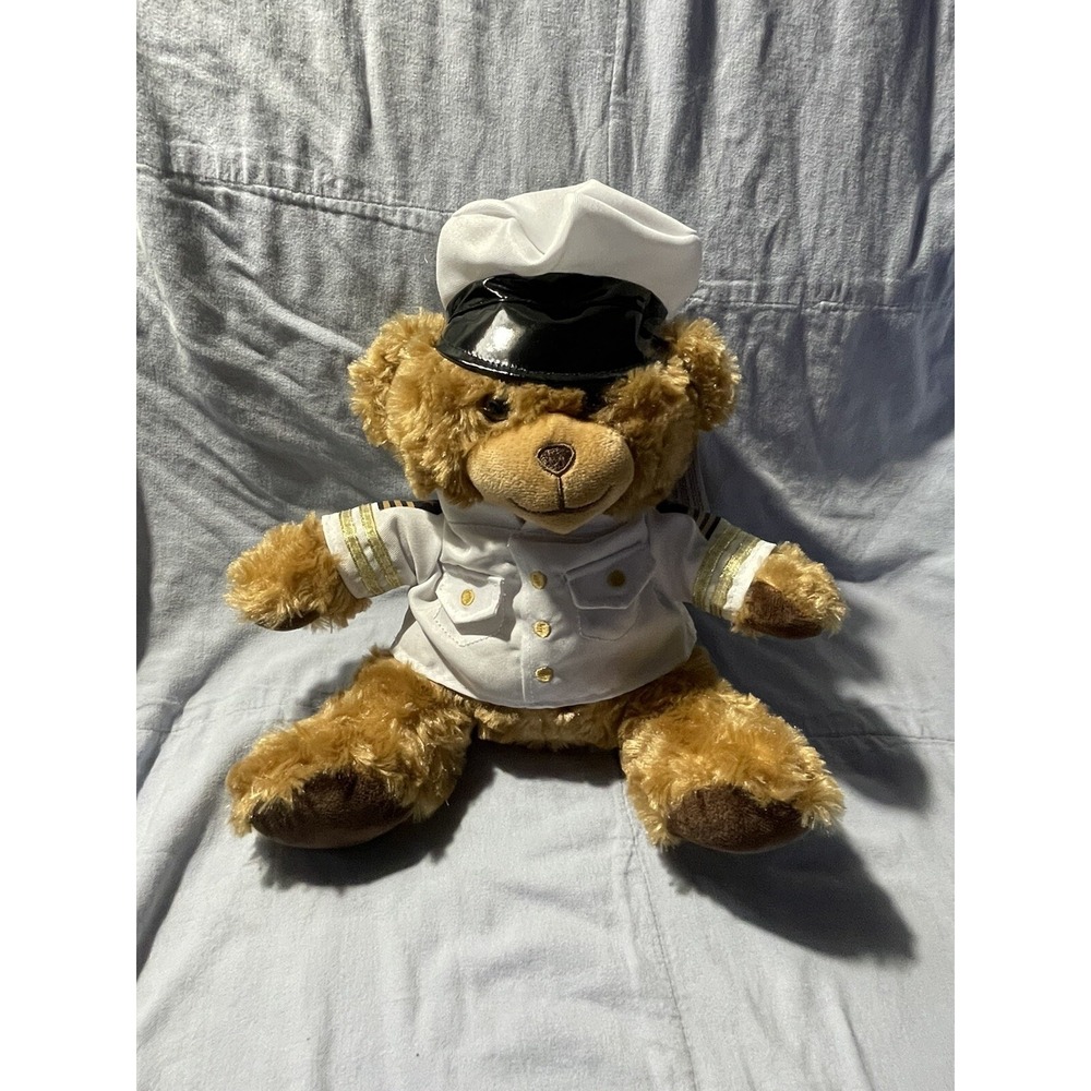 NEW Royal Caribbean‎ Plush Stuffed You Teddy Bear FOCO Captain Bear 12" Forever